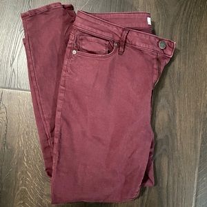 Curvy high waist skinny ankle jeans